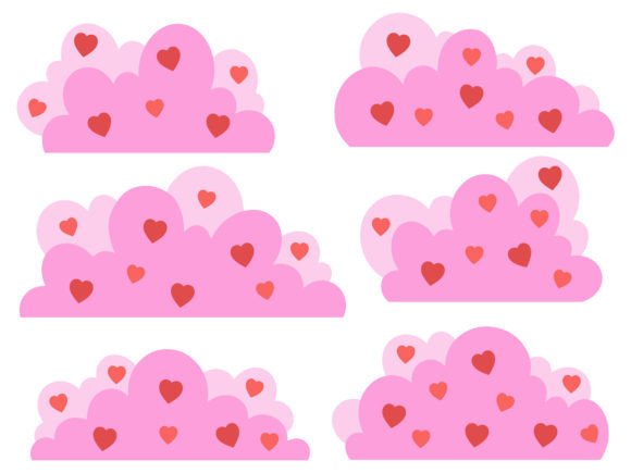 Abstract Valentine Background Decoration
