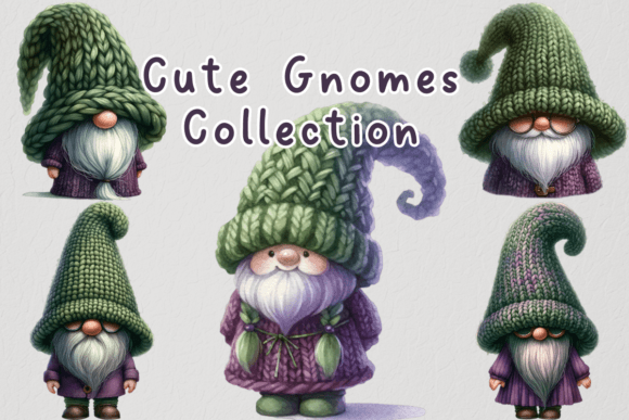 Gnomes Cute Whimsical Collection